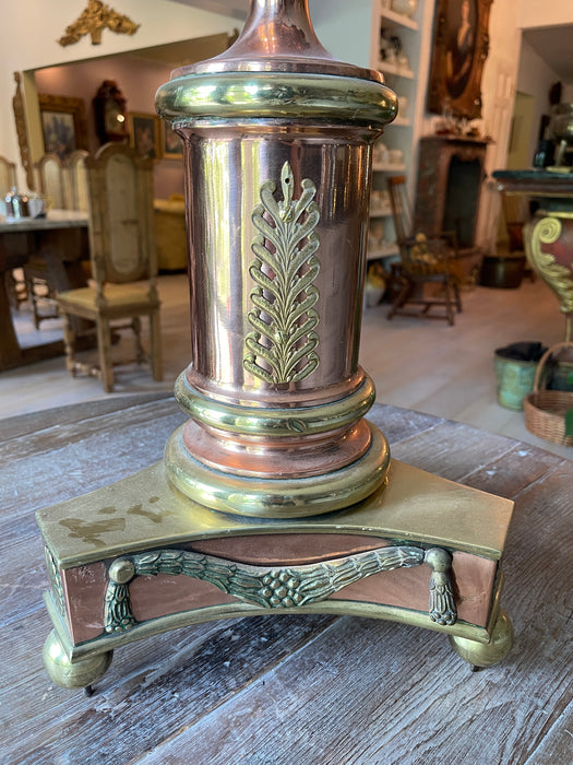 Antique English Brass Candlestick