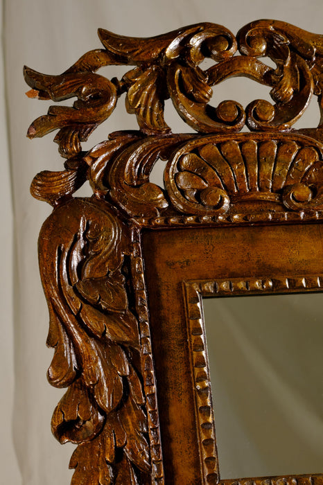 Antique Colonial Style Country Mirror