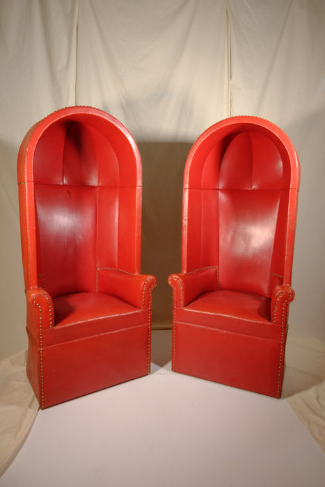Antique Pair of Porter Chairs