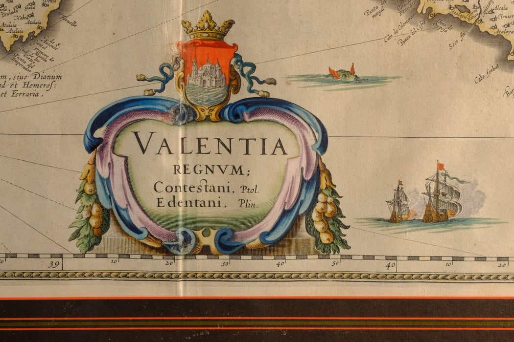 Framed Map of Valentia