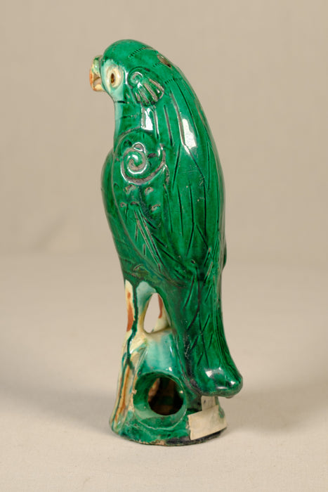 Qing Dynasty Porcelain Parrots