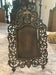 Bronze picture frame and antique item.